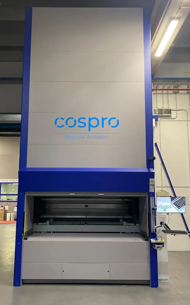 Magazzino verticale automatico cospro, Soluzioni per Magazzini Automatici.