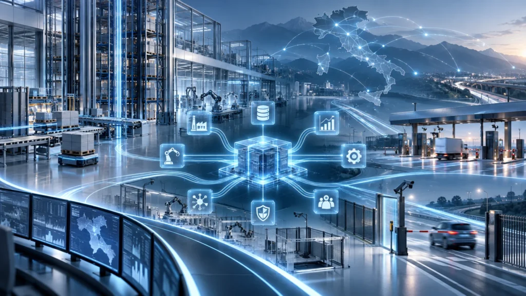 Azienda automazione industriale a Torino: sistemi integrati, fabbrica intelligente.